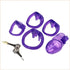 HTV Purple Cock Cage